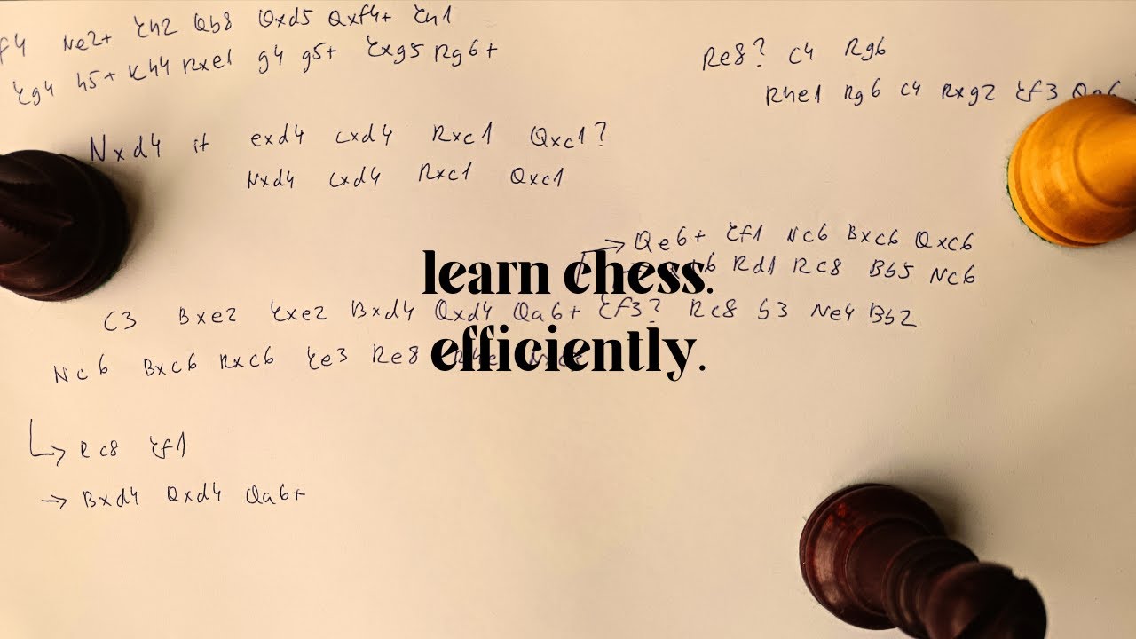 How I would study chess if I could start over