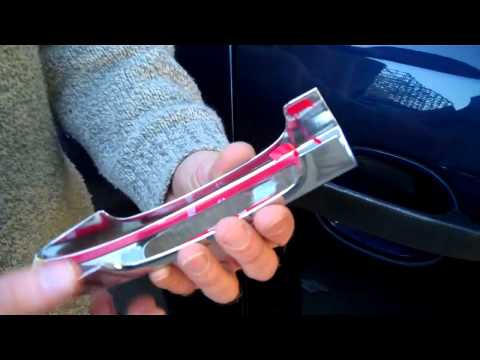 How to fit the door handle covers on a Range Rover L322