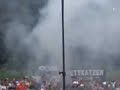 DFB-Pokal: ASV Durlach - Arminia Bielefeld Rauchbombe