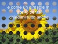 Girasole, unplugged Giorgia