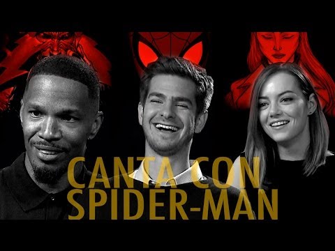 Spiderman 2, Emma Stone y Jamie Foxx entrevista