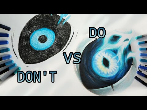 video-linktoworks-DON'T VS DO How to draw game eyes (SANS) UNDERTALE DRAWING ...