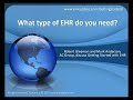 emrupdate.com Getting Started Choosing type of EHR