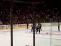 hockey fight... Comrie and Mottau