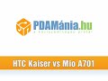 HTC Kaiser vs Mio A701
