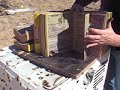 FN 5.7x28mm SS195 and SS197 along with Remington Golden Saber 9mm fired into a stack of wet phone books (soaked 48hrs) to show a comparison of penetration, expansion, and 
