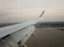 Ryanair landing at Bergamo