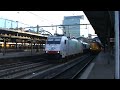 itl 186 148 en de sncf 6601 vertrekken uit utrecht