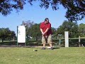 Travis Amazing Golf Swing