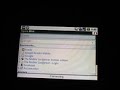 Opera Mini 4.2 beta on the T-Mobile G1 Google Android device