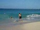 My brother heading for a wave