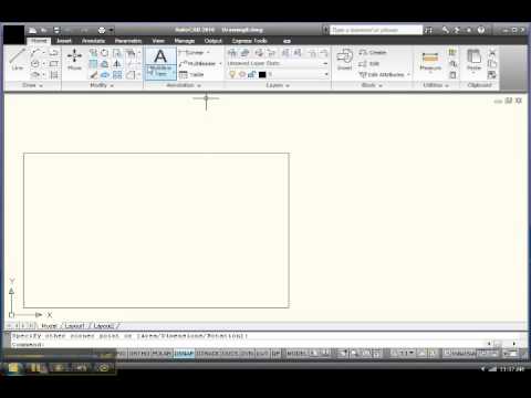 how to set drawing limits in autocad
