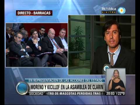 moreno - Dejan en evidencia las maniobras fraudulentas del Grupo Clarín. Guillermo Moreno aseguró que el grupo