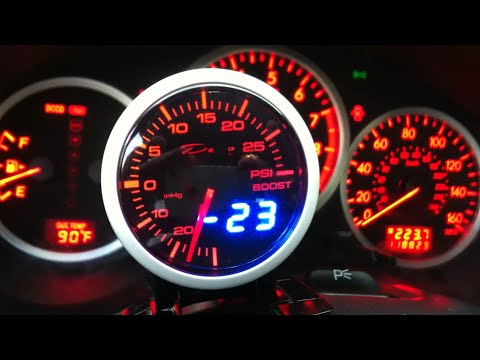 how to install boost gauge wrx