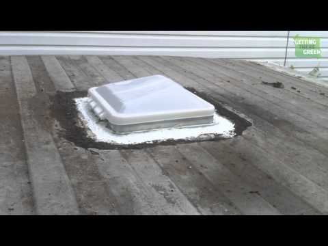 how to remove rv vent screen