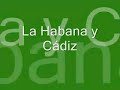 la habana y cadiz