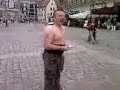 wullie pissed singing in wroclaw poland