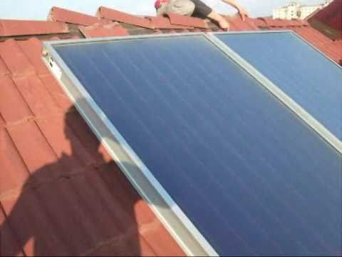 how to drain solar panels