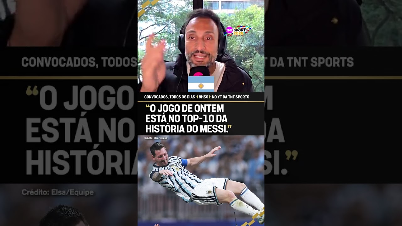 "FOI UM "TROÇO" ASSUSTADOR" 🐐🇦🇷 #shorts