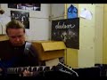 Guitar player of Twilight Guardians Imporvising on classical music