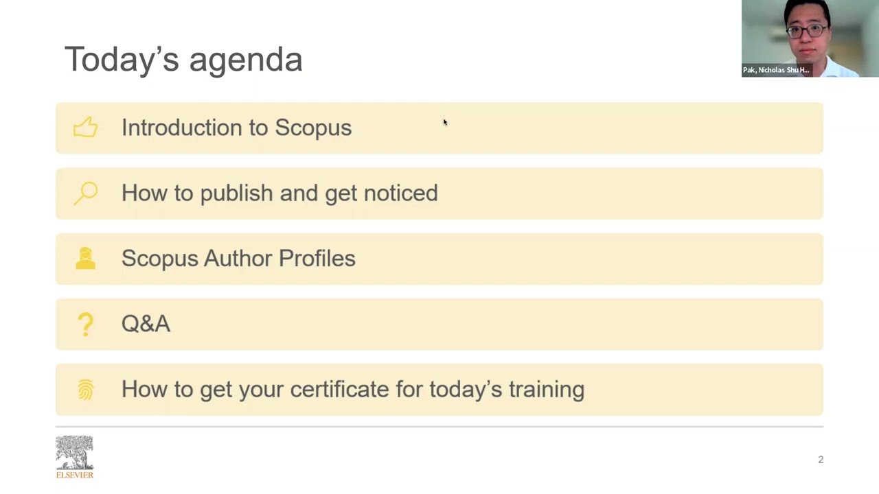 Author Profiles in Scopus. How to access, edit and maintain them