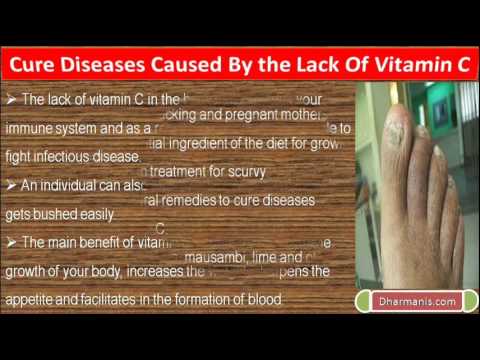 how to cure deficiency of vitamin c