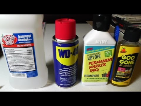 how to remove permanent marker