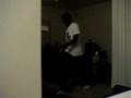 Tom and Mark break dancing
