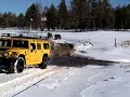 HUMMERS IN THE SNOW HUMMERS IN THE SNOW