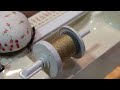 Click here to watch this video 【手芸】ビーズをミシンで縫い付ける (トーホー)