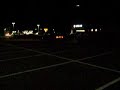 Wade in the Stang doing donuts