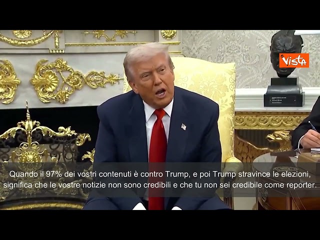 Caso Epstein, Trump: "ABC diffonde fake news, bisognerebbe revocargli la licenza"