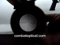 First Focal Illuminate Green Mil-dot Recticle Scope