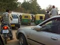 Taj Mahal Traffic Stopped French President Sarkozy Leaving