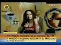 Diputada fascista del makako mayor toma Canal de Television