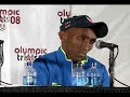 Abdi Abdirahman US-Somalian  3-time Olympian 10k Press Conf.