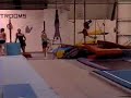 gymnastics practice