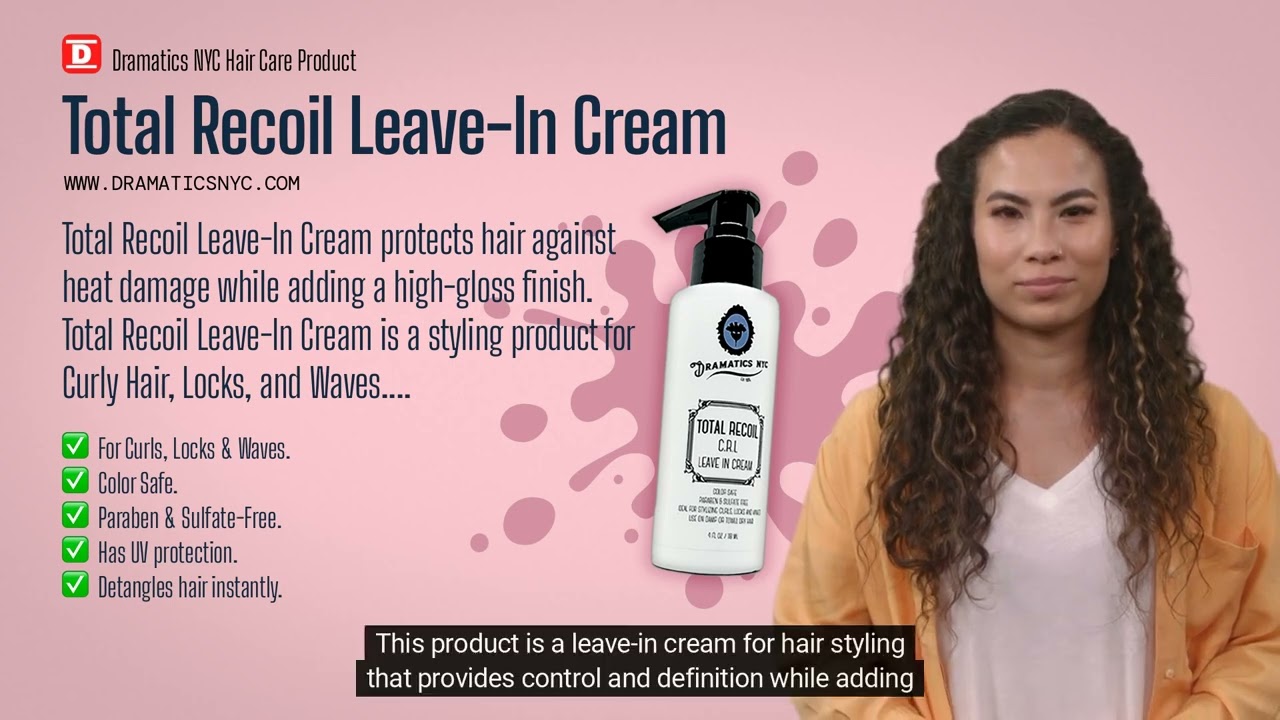 Total Recoil Leave In Cream