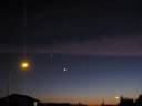 The Moon, Venus and Jupiter Rare Alignment, Late November - Early December 2008