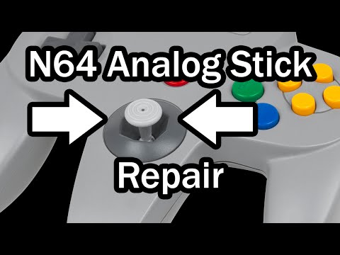 how to repair nintendo 64 controller