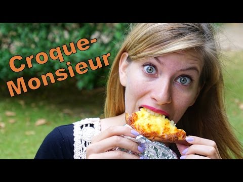 VIDEO: Eating a Croque-monsieur sandwich
