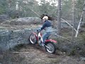 Outdoor trial in Finland, montesa
