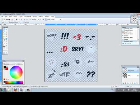 how to create emoticons