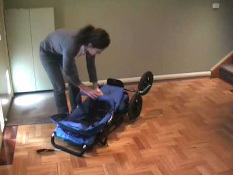 how to fold love n care pram