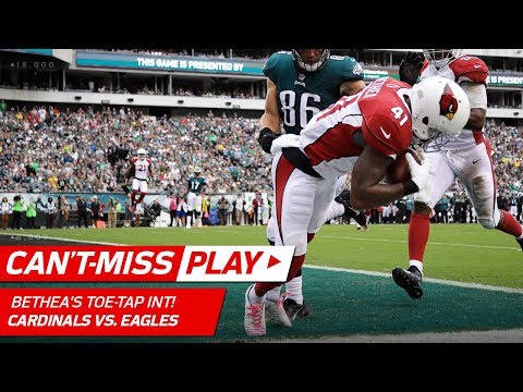 Video: Antoine Bethea's Amazing Toe-Tap INT in the End Zone! | Can't-Miss Play | NFL Wk 5 Highlights