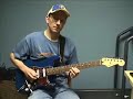 Guitar lesson - Triads over G Major Scale