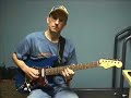 Guitar lesson - Triads over G Major Scale