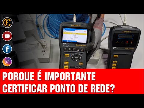 CABO DE REDE - TESTE OU CERTIFICAÇÃO