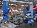 Spaltgigant 40 Tonner im Einsatz Spaltgigant 40 Tonner im Einsatz