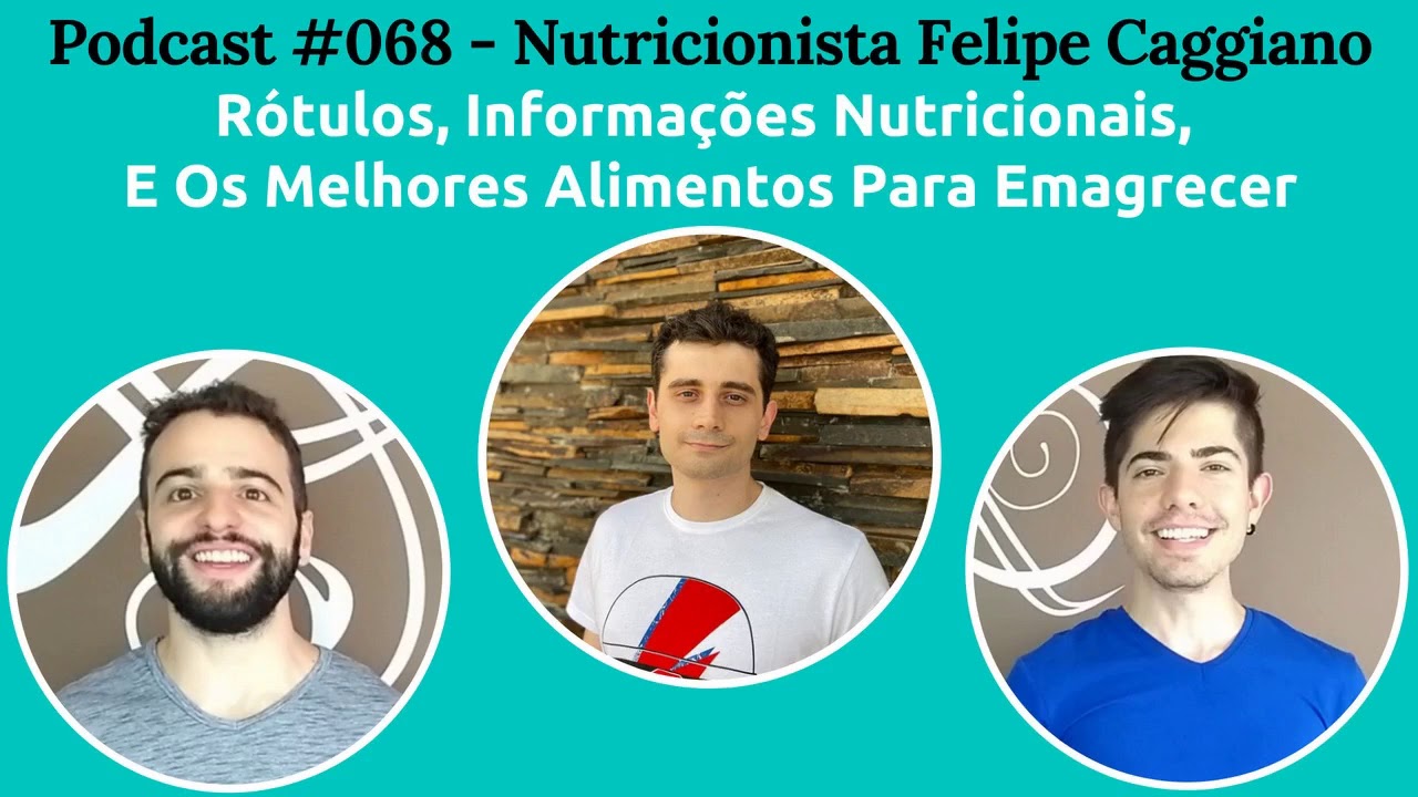 Podcast #068 - Relação Proteína:Energia, Emagrecimento, E Rótulos Enganadores, Com Felipe Caggiano